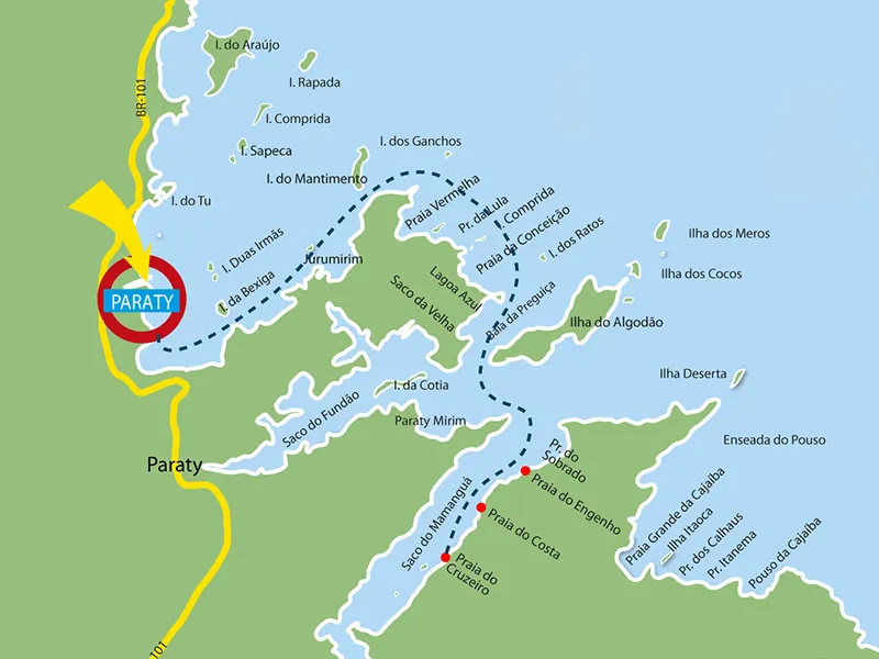 🌊 Saco do Mamanguá | ParatyOceanTour 🌊 Saco do Mamanguá em Paraty, RJ — roteiro de 6 horas com 6 paradas